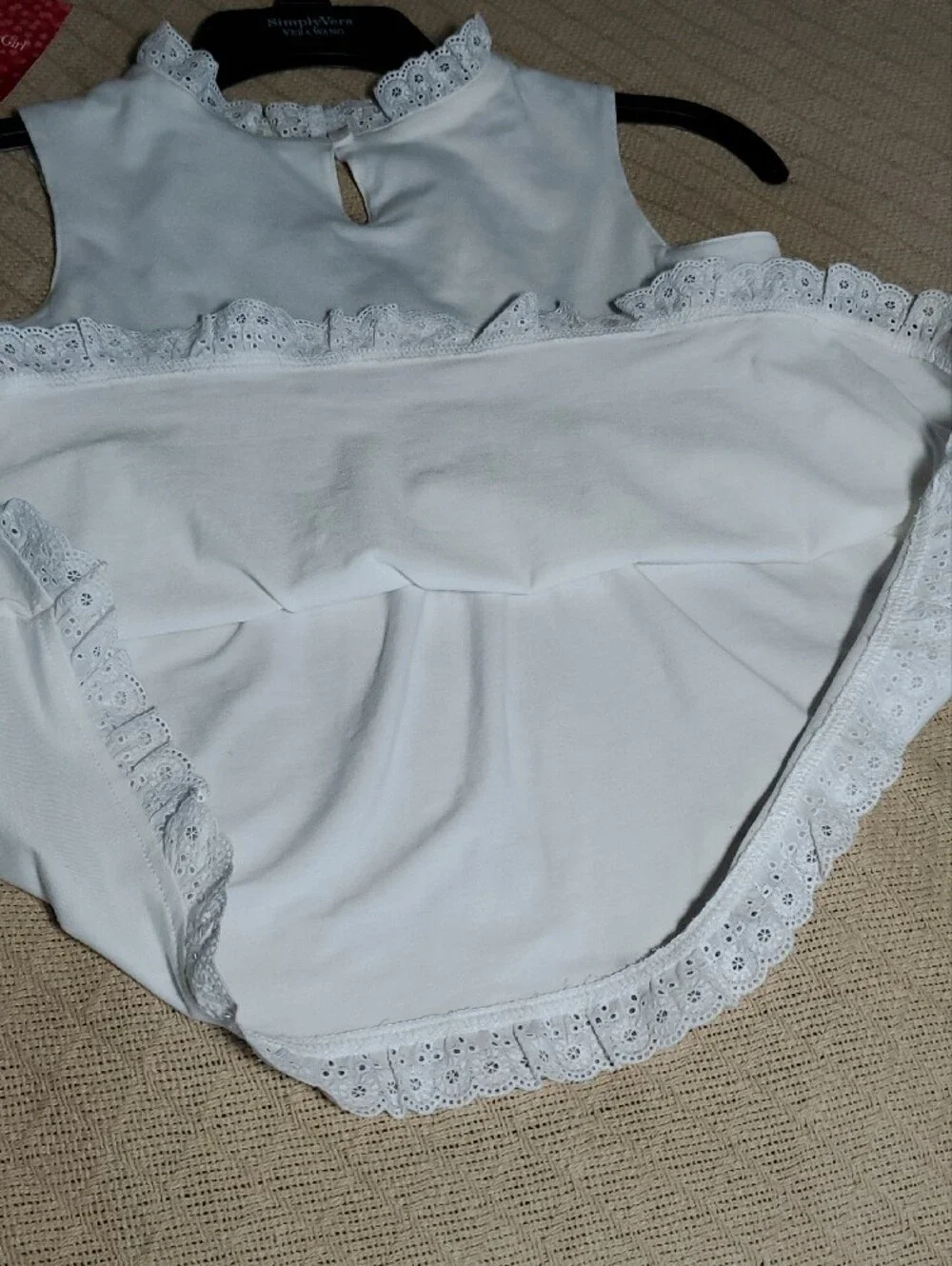American Girl sleeveless white